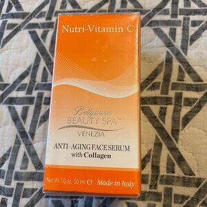 Beauty Spa Venezia Nutri-Vitamin C Anti-Aging Face Serum with Collagen 1.0 oz.